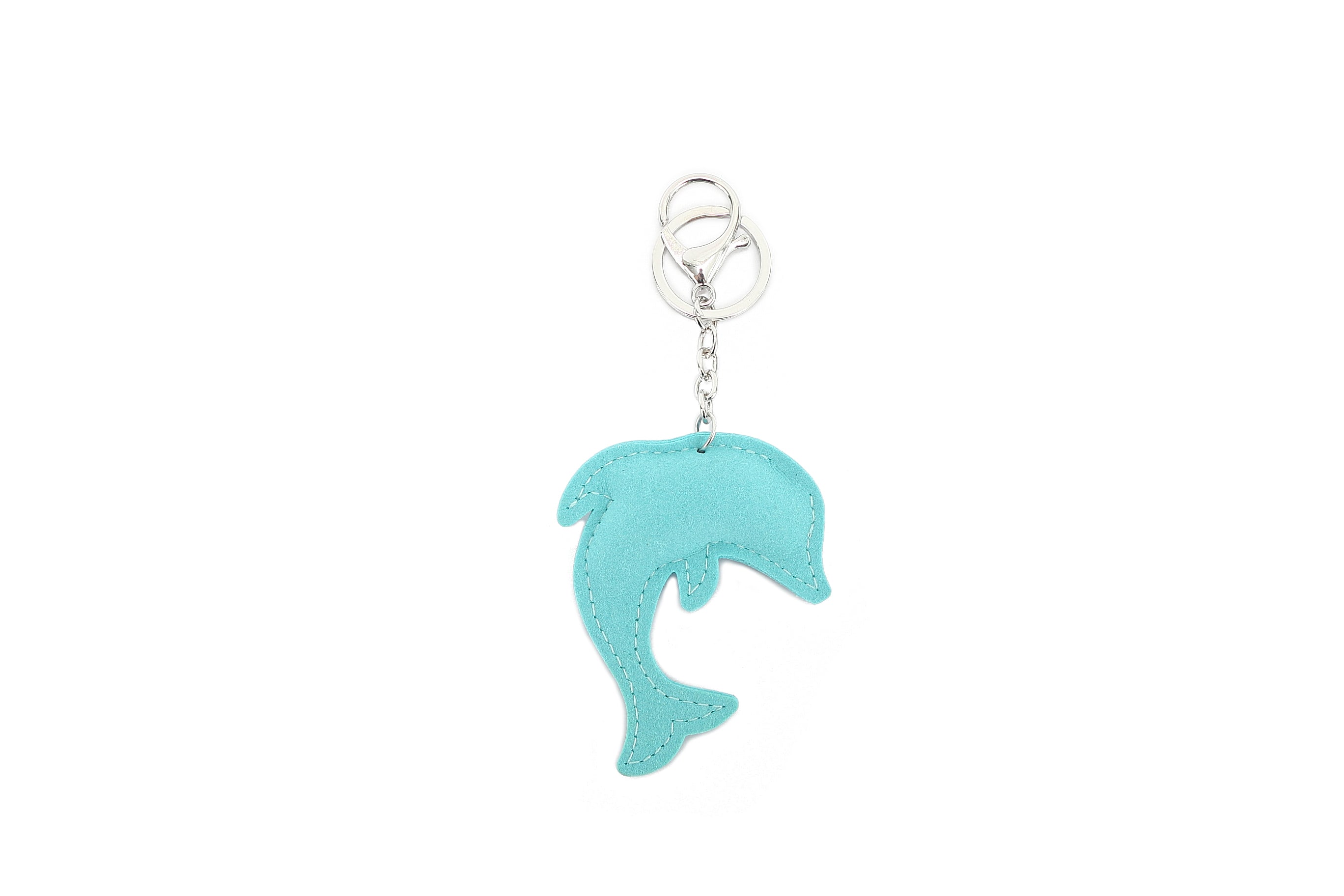 Crystal Dolphin Blue Bag Charm - Elegant & Stylish Accessory for Handbags, Backpacks, and Keychains | Perfect Gift for Women & Girls