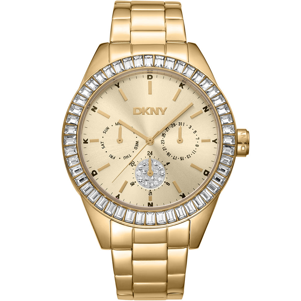 DKNY Nolita Multi Glitz DK1L027M0045 Women's Watch - Stylish Multi-Function Timepiece for Fashion & Everyday Wear