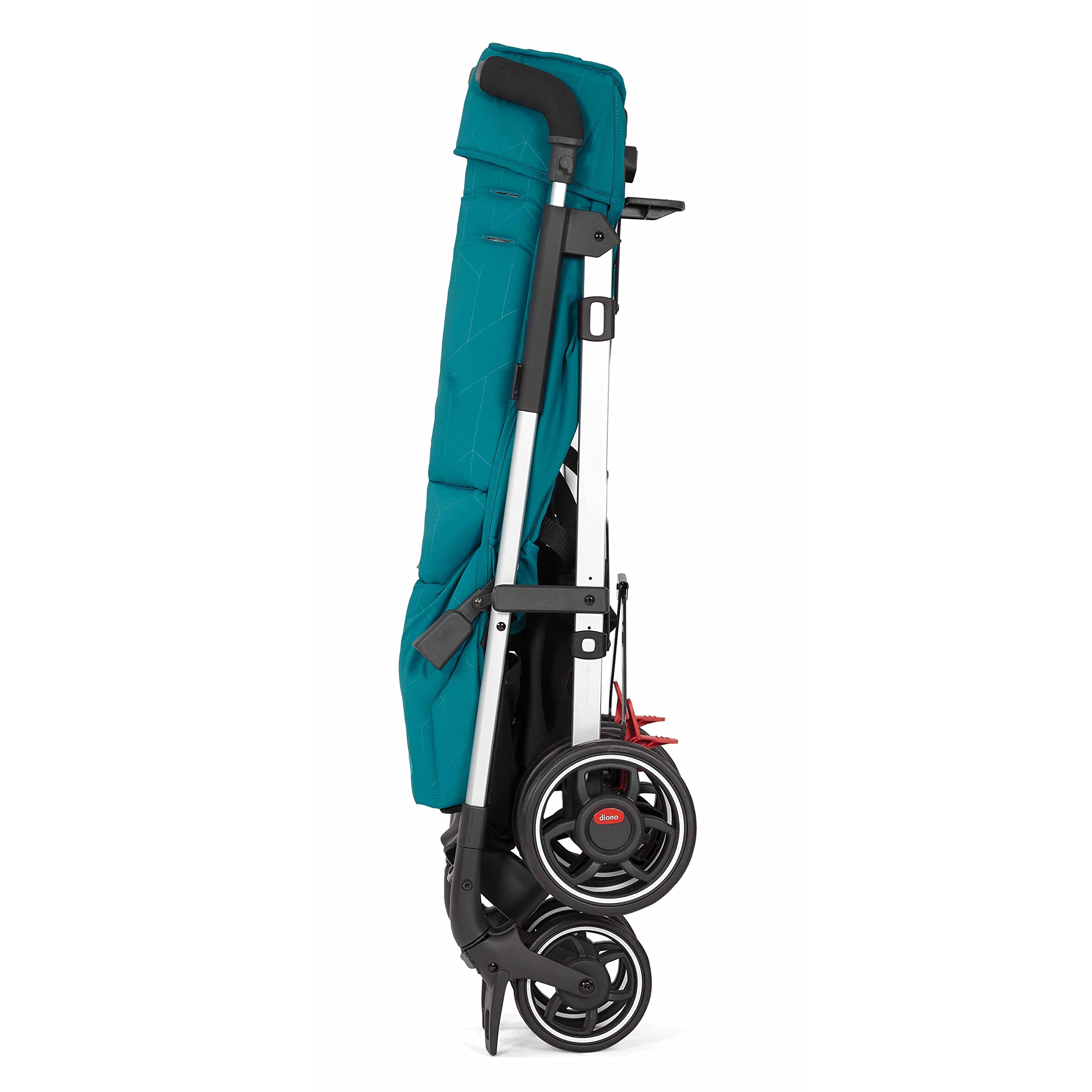 Diono Flexa Lightweight Umbrella Stroller for Infants to Toddlers - Compact Fold, Adjustable Canopy & Large Storage Basket, Blue Turquoise | Perfect for Travel, Shopping & Everyday Use