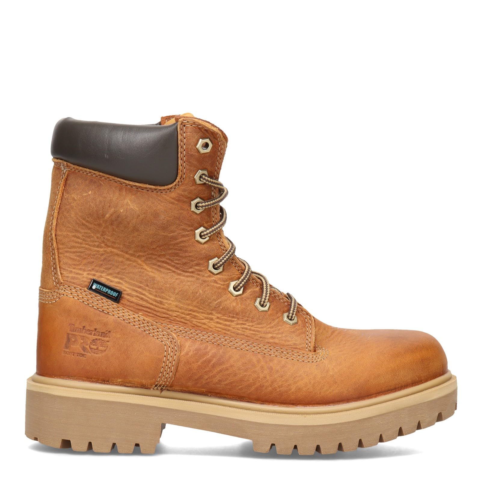 Timberland PRO Men's 8 Inch Soft Toe Insulated Waterproof Work Boots - Steel Toe Safety Shoes for Construction, Hiking & Outdoor Winter Work