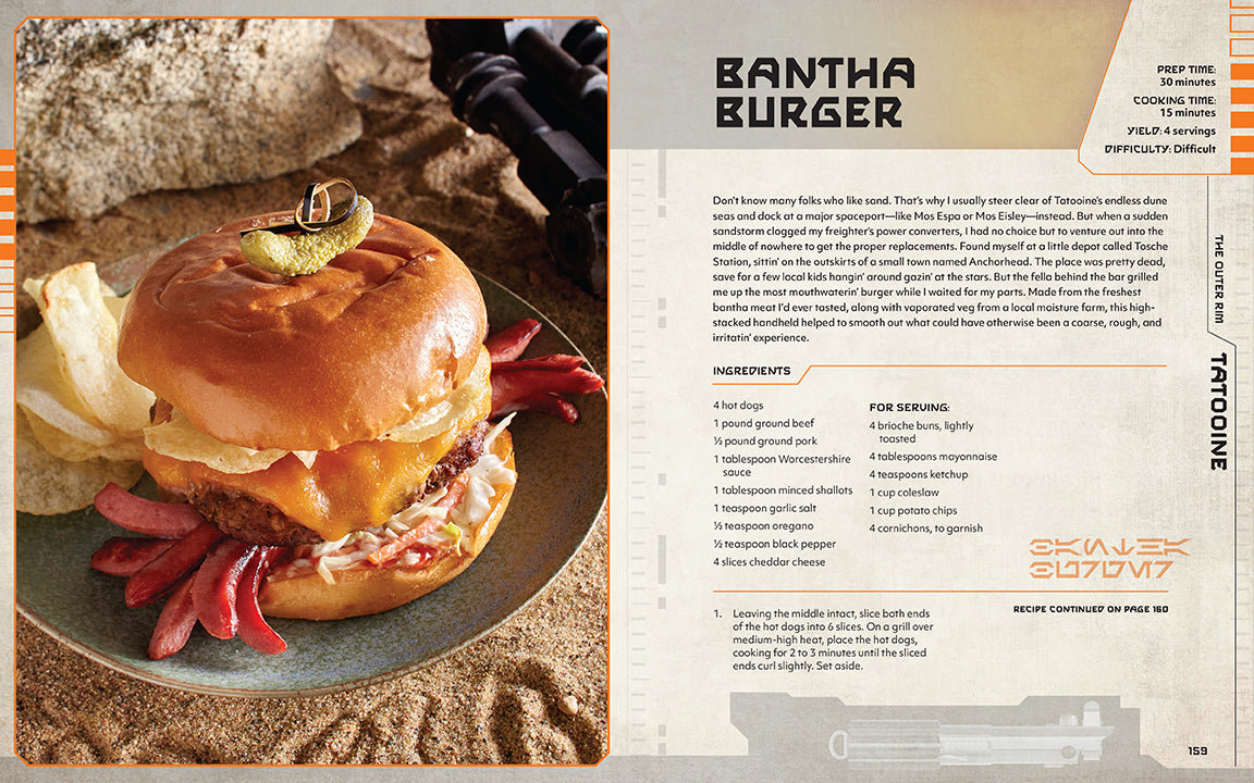 Star Wars: The Ultimate Cookbook - Official Recipes for Galactic-Themed Meals & Treats - Perfect for Star Wars Fans, Themed Parties & Family Cooking Fun