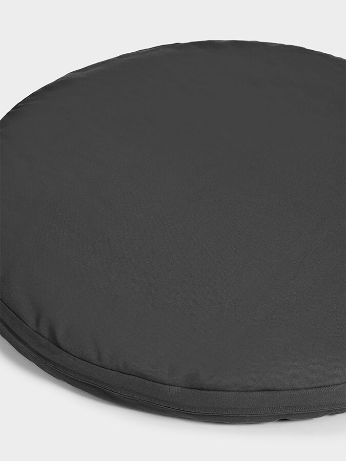 Organic Round Zabuton Meditation Cushion for Yoga & Zen Practice - Comfortable Floor Seating Pillow for Home Studio, Meditation & Relaxation