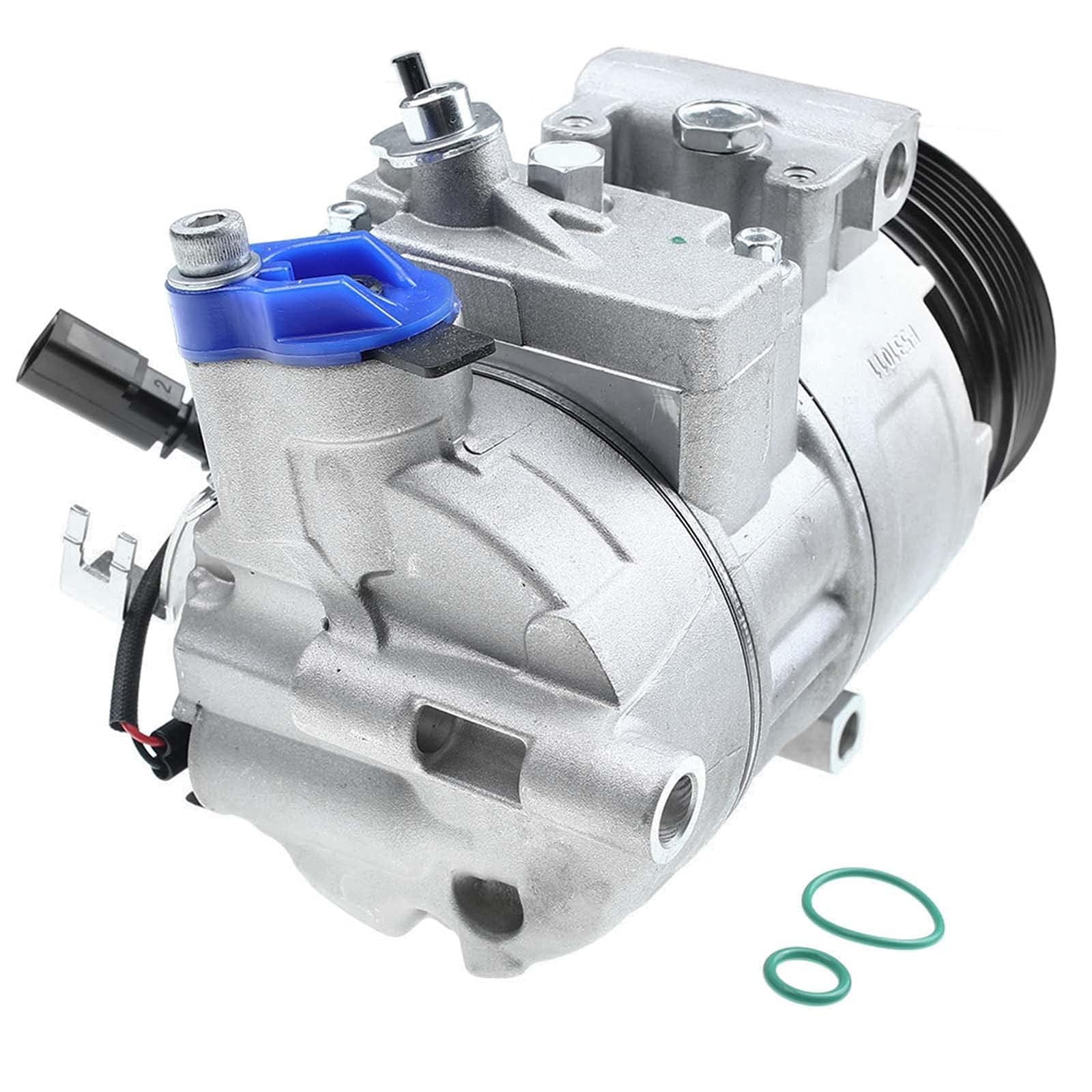 Premium AC Compressor with Clutch for Audi A4/A5/A6/Q3/Q5/Q7 (2005-2016) - High Performance Replacement Part | Perfect for Summer Cooling & Long Road Trips