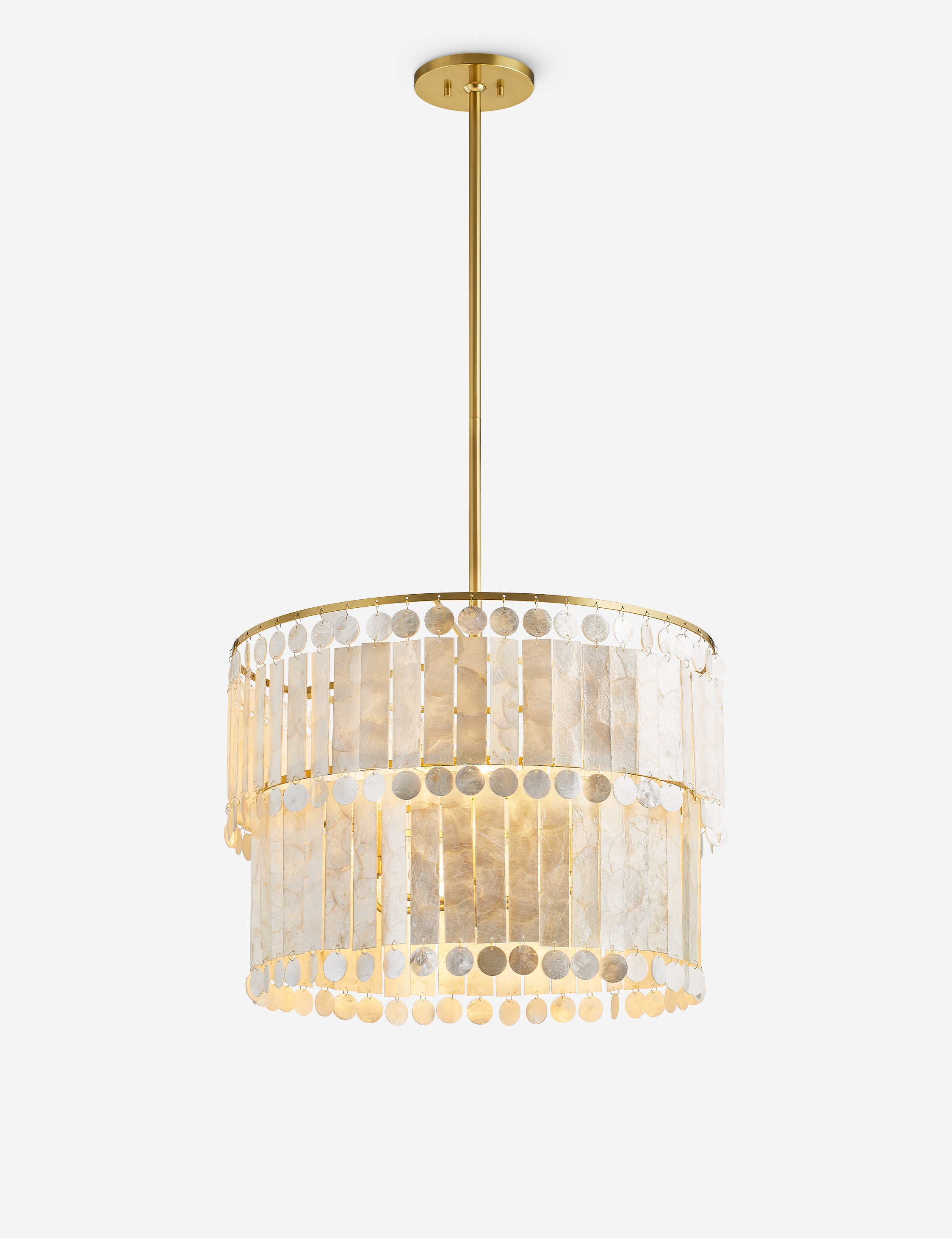 Coretta Chandelier - Modern Crystal Ceiling Light Fixture for Dining Room & Living Room | Elegant Lighting for Home Decor & Interior Design