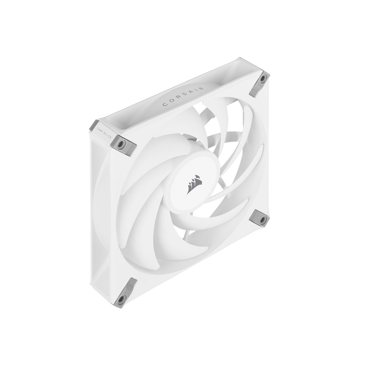 Corsair AF140 ELITE WHITE 140mm Fluid Dynamic Bearing PC Cooling Fan with AirGuide Technology - Single Pack - Perfect for Gaming PCs, Workstations, and Case Airflow Optimization