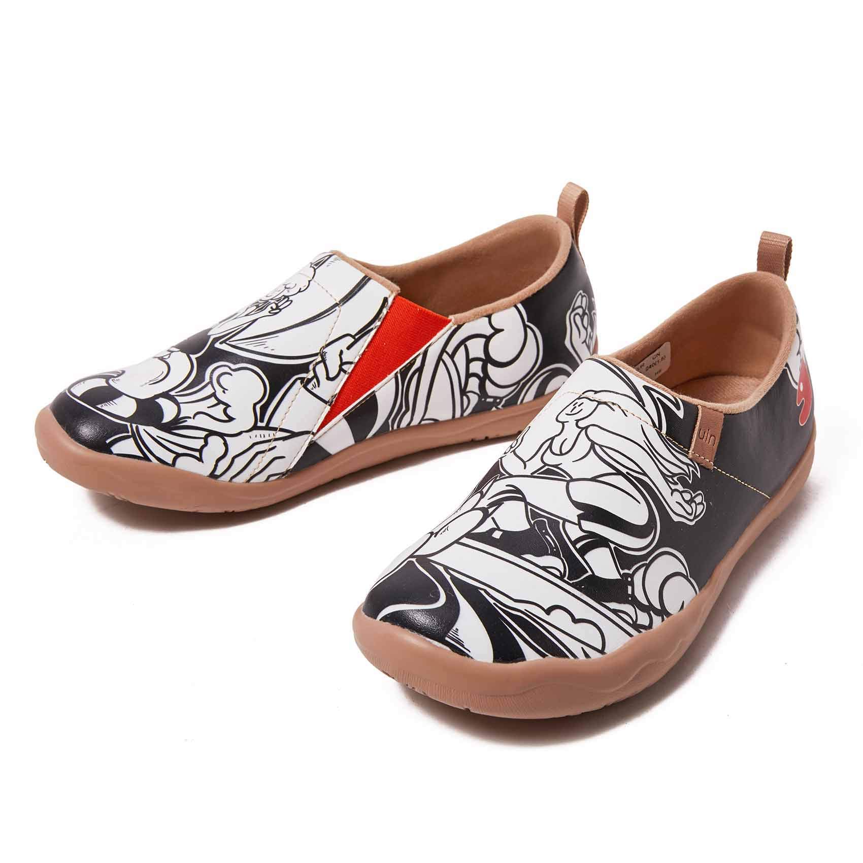 UIN Women's Slip-On Walking Shoes - Lightweight Travel Loafers with Microfiber Upper - Comfortable Casual Sneakers for Walking, Travel & Everyday Wear