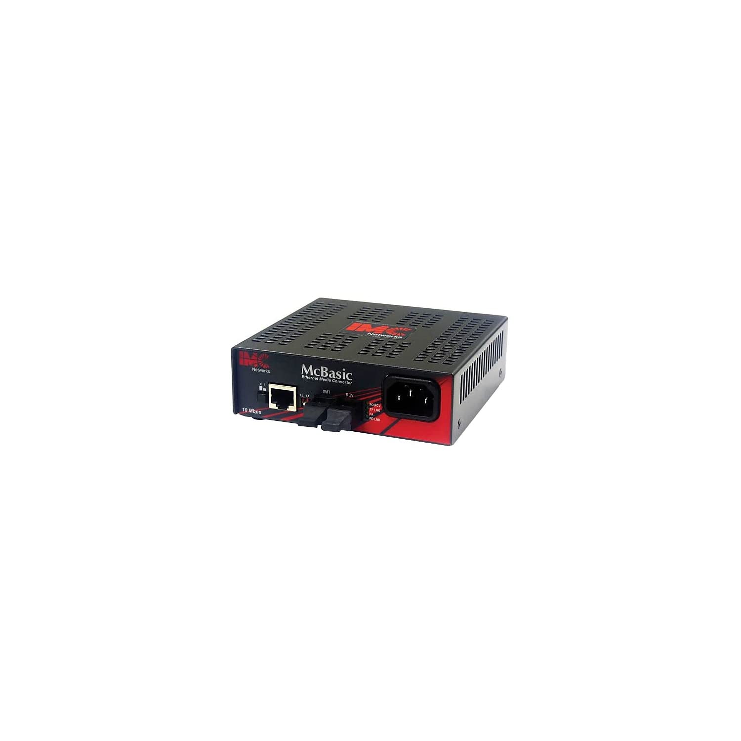 McBasic UTP to Fiber Media Converter - Ethernet to Fiber Optic Converter for High-Speed Network Extension | Ideal for Office, Data Center & Home Networking