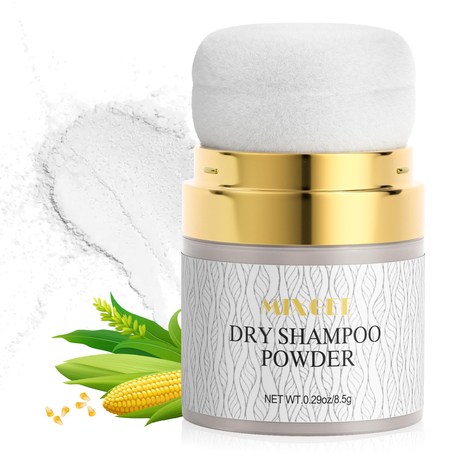 **Best Dry Shampoo Powder for Oily Hair - Oil Absorbing & Mattifying Root Treatment - Travel Size Vegan Shampoo for Women & Men (0.29 Oz) - No White Residue, Non-Aerosol - Perfect for Gym, Travel & Busy Lifestyles**