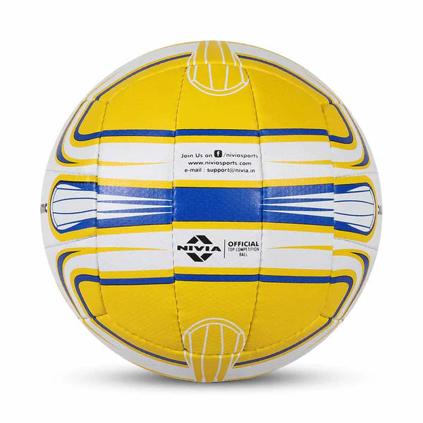 Nivia Super Synthetic Volleyball for Indoor & Outdoor Play - Official Size Game Ball for Beach, Court & Backyard Volleyball