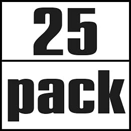 25PCS PMS Black