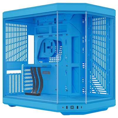 GX13 HYTE Mid-Tower PC Gaming Case - High Airflow Tempered Glass Design for Custom RGB Builds | Perfect for Gaming Rigs, Streaming Setups & Workstations