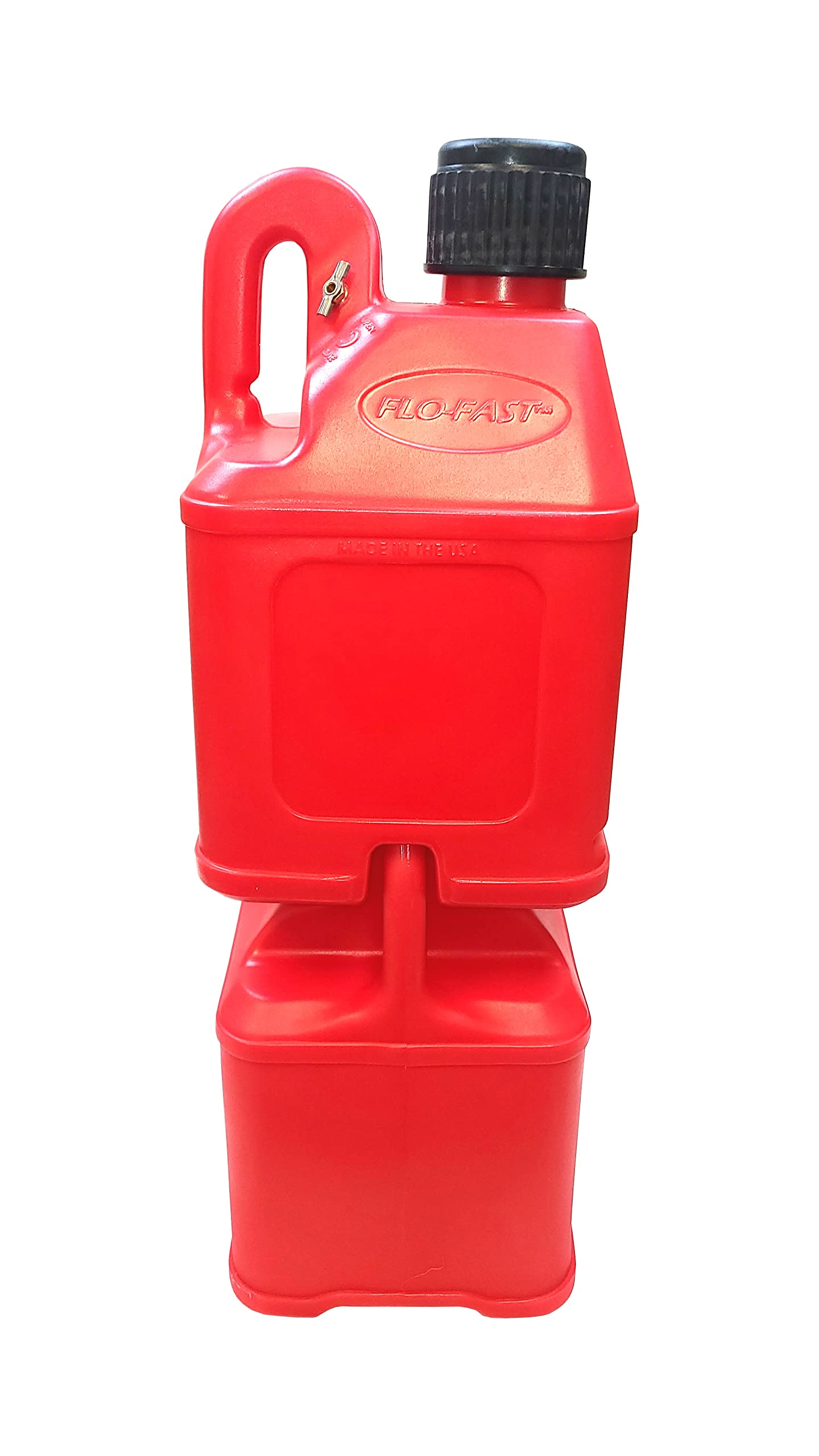 5 Gallon Professional Utility Container - Heavy Duty Water Storage, Gas Can, Oil Jug - Red (50101) - Ideal for Camping, Garage, Workshop & Emergency Preparedness