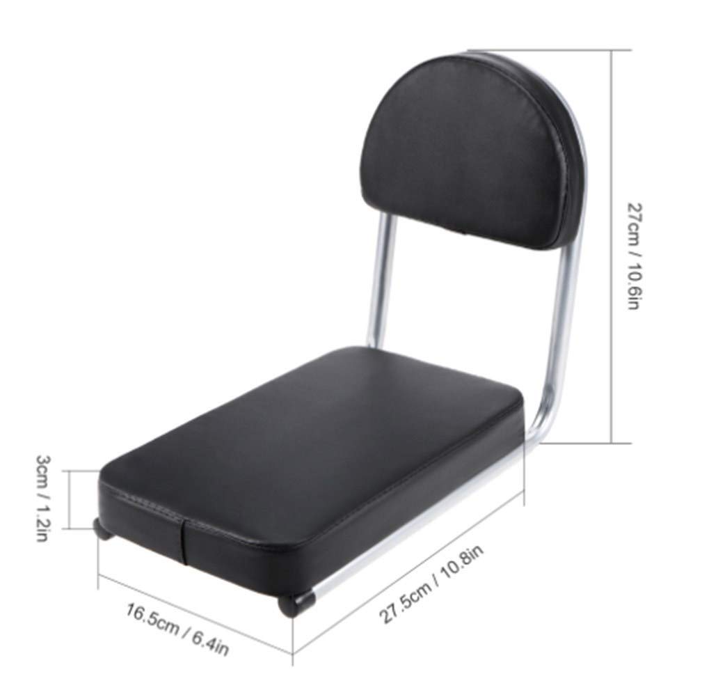 Kids Bike Rear Seat with Handrail - Safe & Comfortable Child Carrier for Bicycle - Perfect for Family Rides, Commuting, and Outdoor Adventures