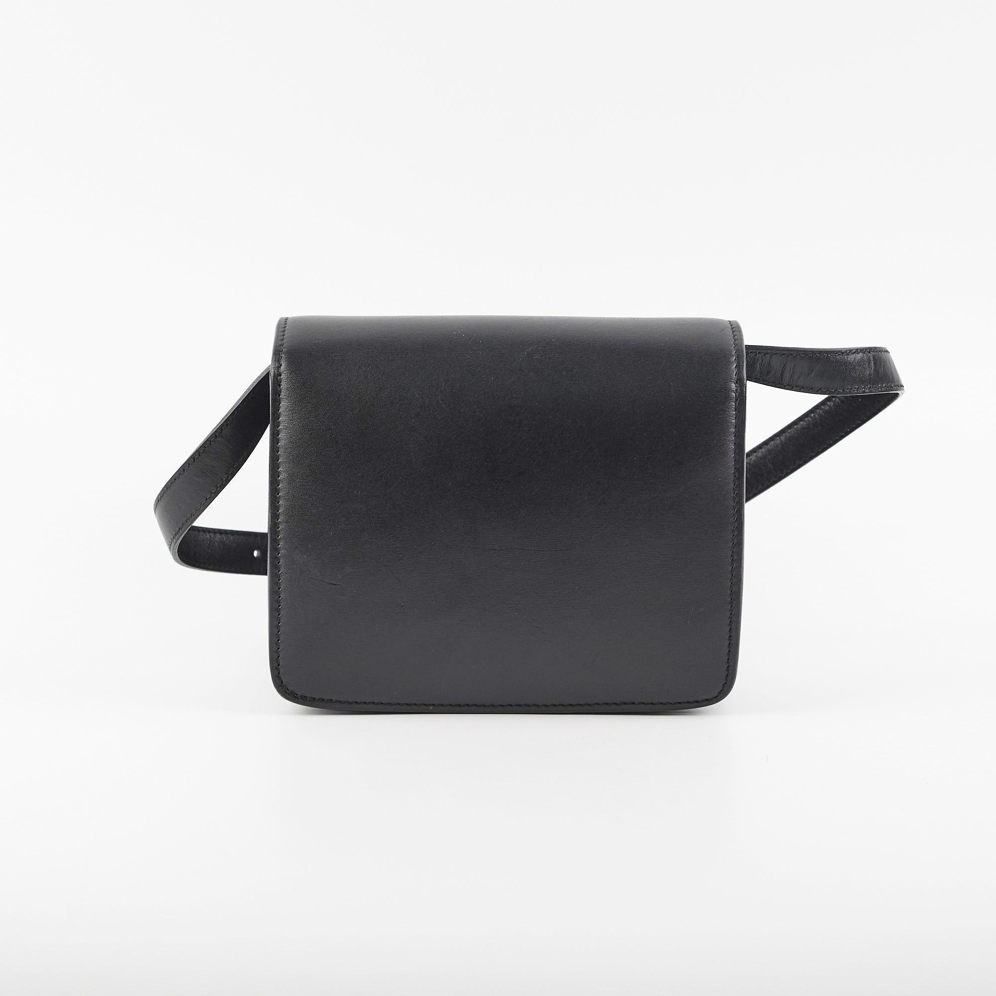 Celine Teen Box Bag in Black - Stylish Leather Crossbody Purse for Women | Perfect for Work, Travel & Everyday Use
