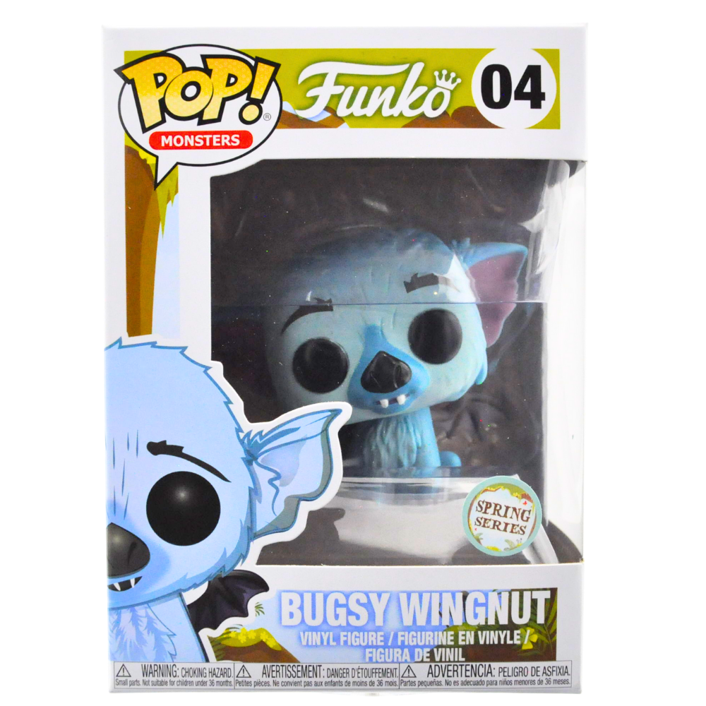 Funko Pop! Bugsy Wingnut Spring Monsters Exclusive Collectible Figure - Funko Shop Limited Edition for Display & Gifting