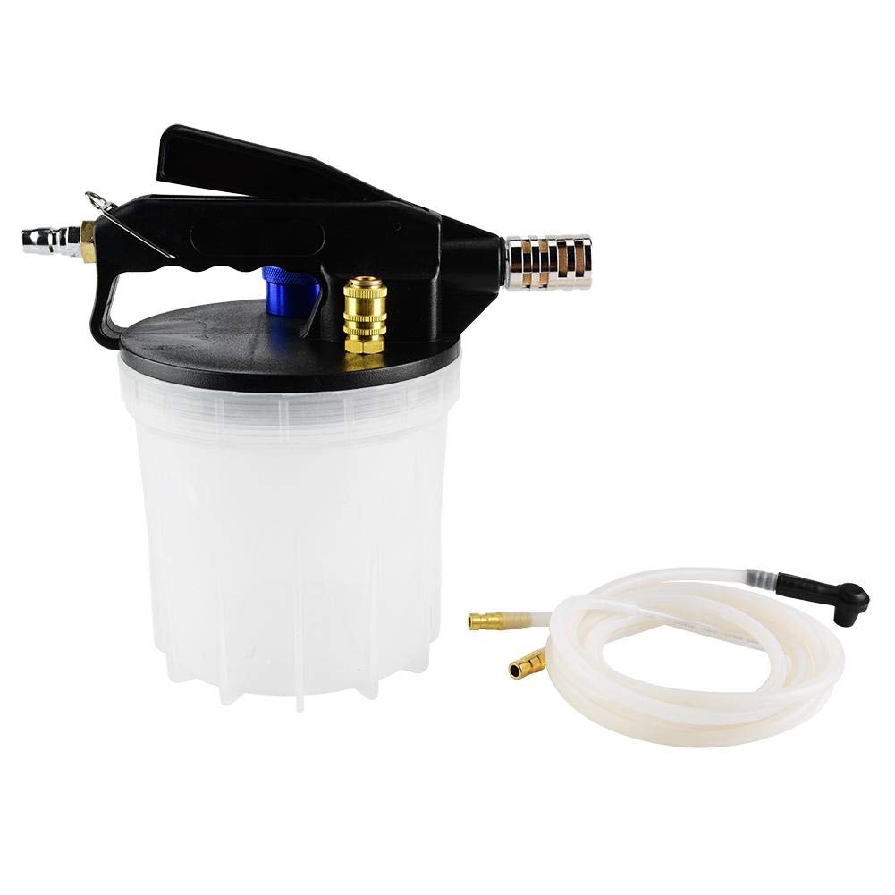 Qiilu 2L Professional Vacuum Brake Bleeder Kit - Automotive Brake Fluid Bleeding Tool for Cars, Trucks & Motorcycles | Perfect for DIY Brake Maintenance & Repair