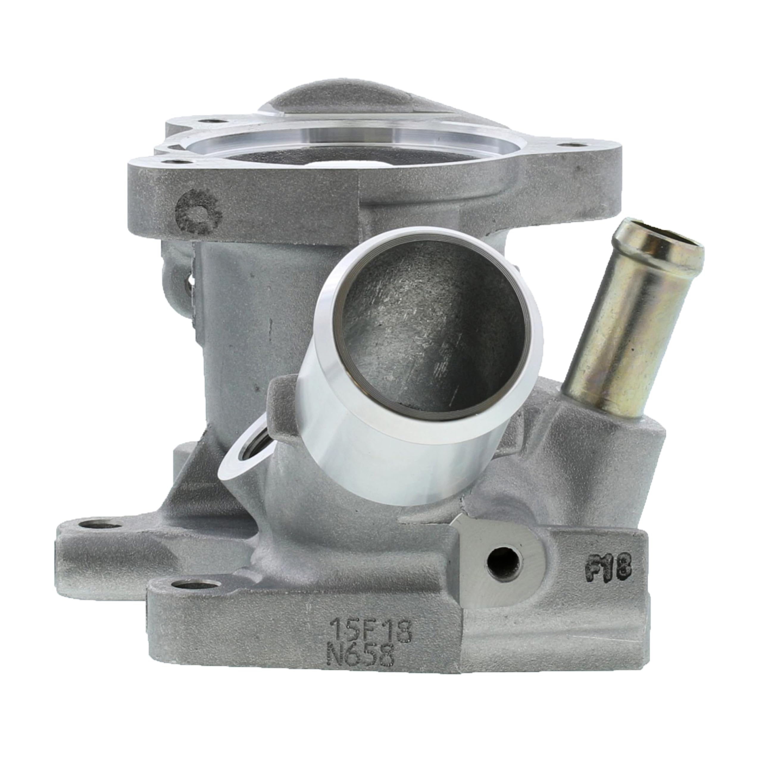 High-Quality Engine Coolant Water Outlet - Aluminum Alloy Coolant Pipe Fitting for Car & Truck Engines - Perfect for Cooling System Repairs & Maintenance