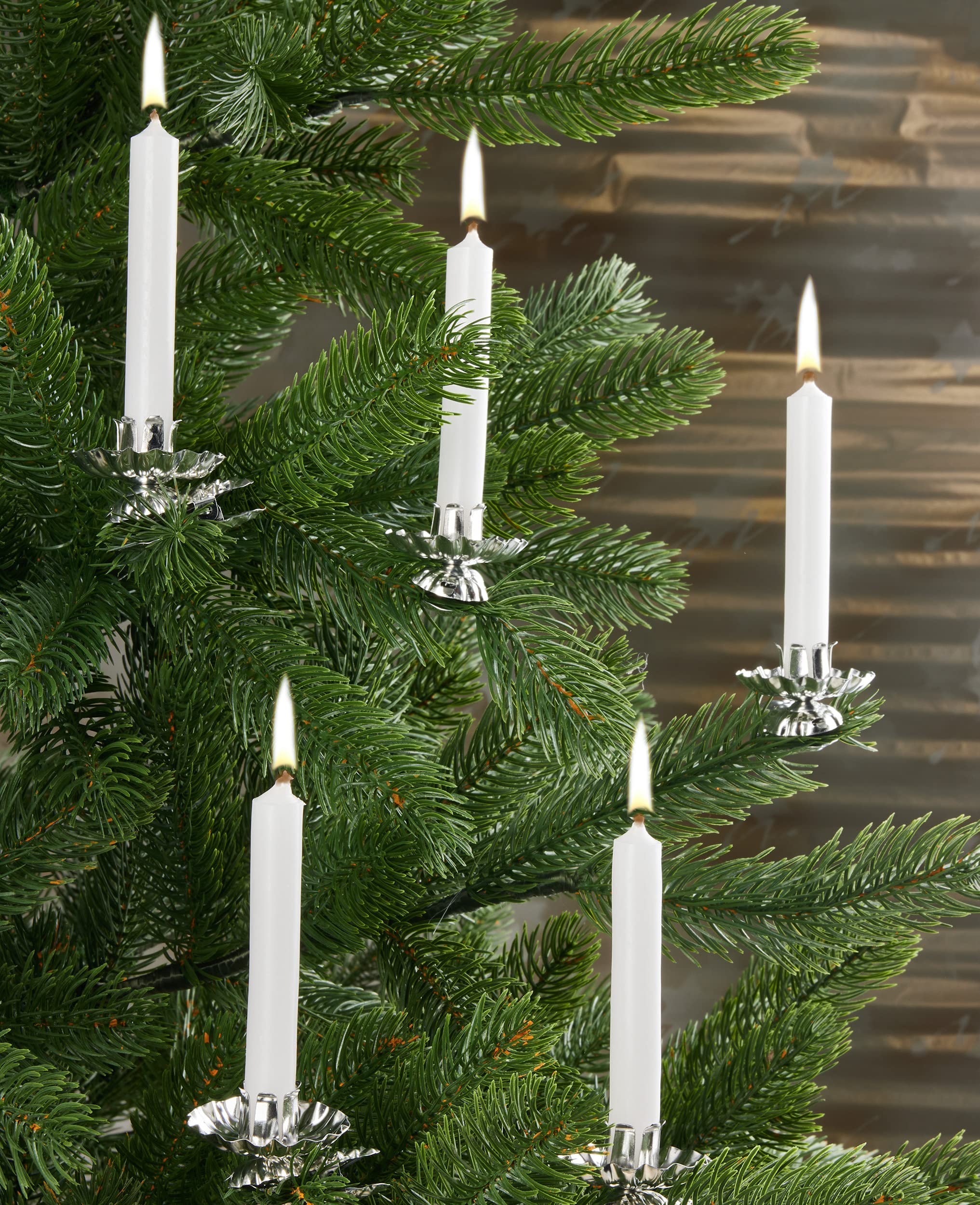 Premium White Tree Candles - Pack of 20 - 3.75