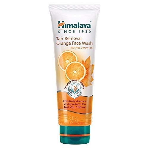 Himalaya Tan Removal Orange Face Wash (100ml) & Oil Clear Lemon Face Wash (150ml) Combo - Brightening & Oil Control for Oily & Combination Skin - Perfect for Daily Skincare Routine & Travel