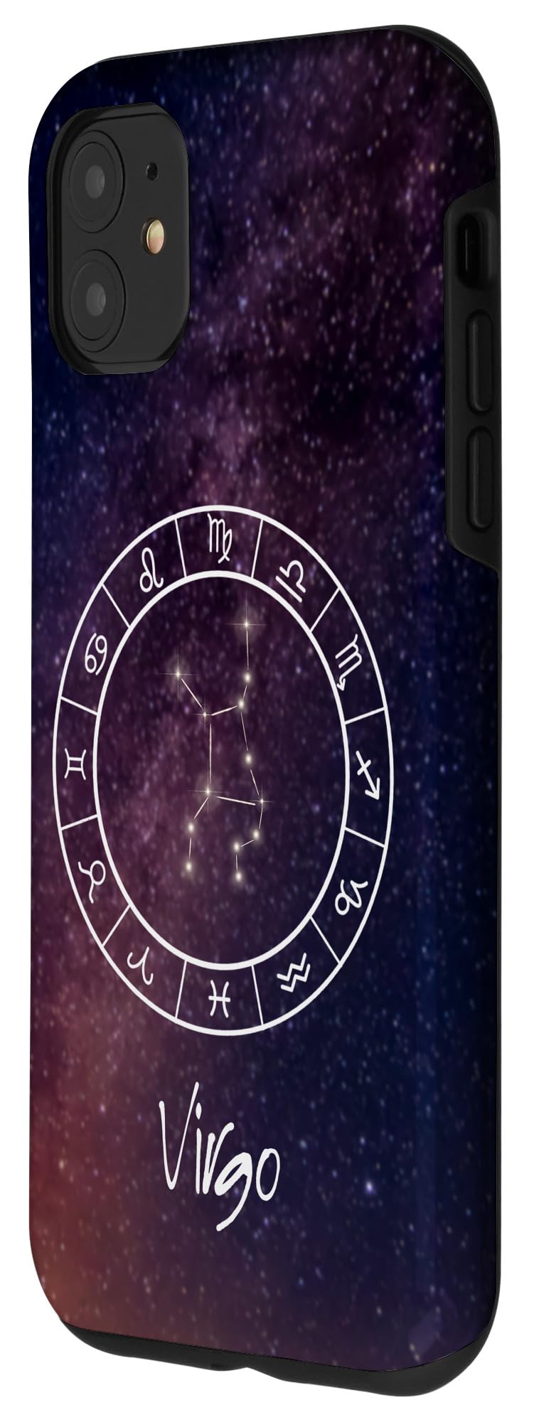 iPhone 11 Zodiac Sign Virgo Phone Case - Slim Protective Cover for Women & Girls - Perfect for Daily Use, Work, School & Travel