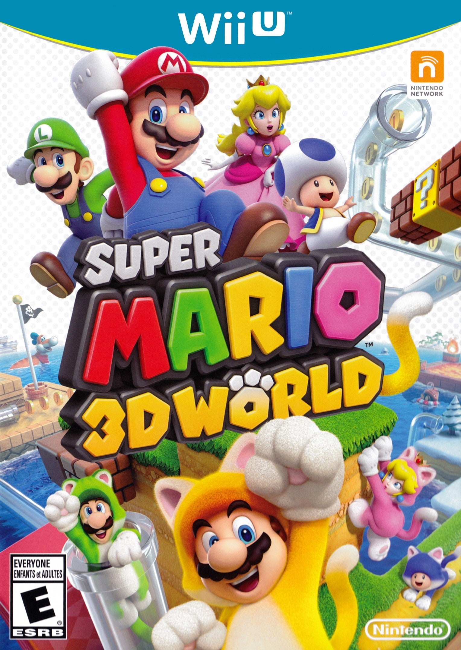 Super Mario 3D World - Nintendo Switch Game | Fun Adventure for Kids & Adults | Perfect for Family Game Nights & Party Entertainment