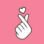 Cute Finger Heart