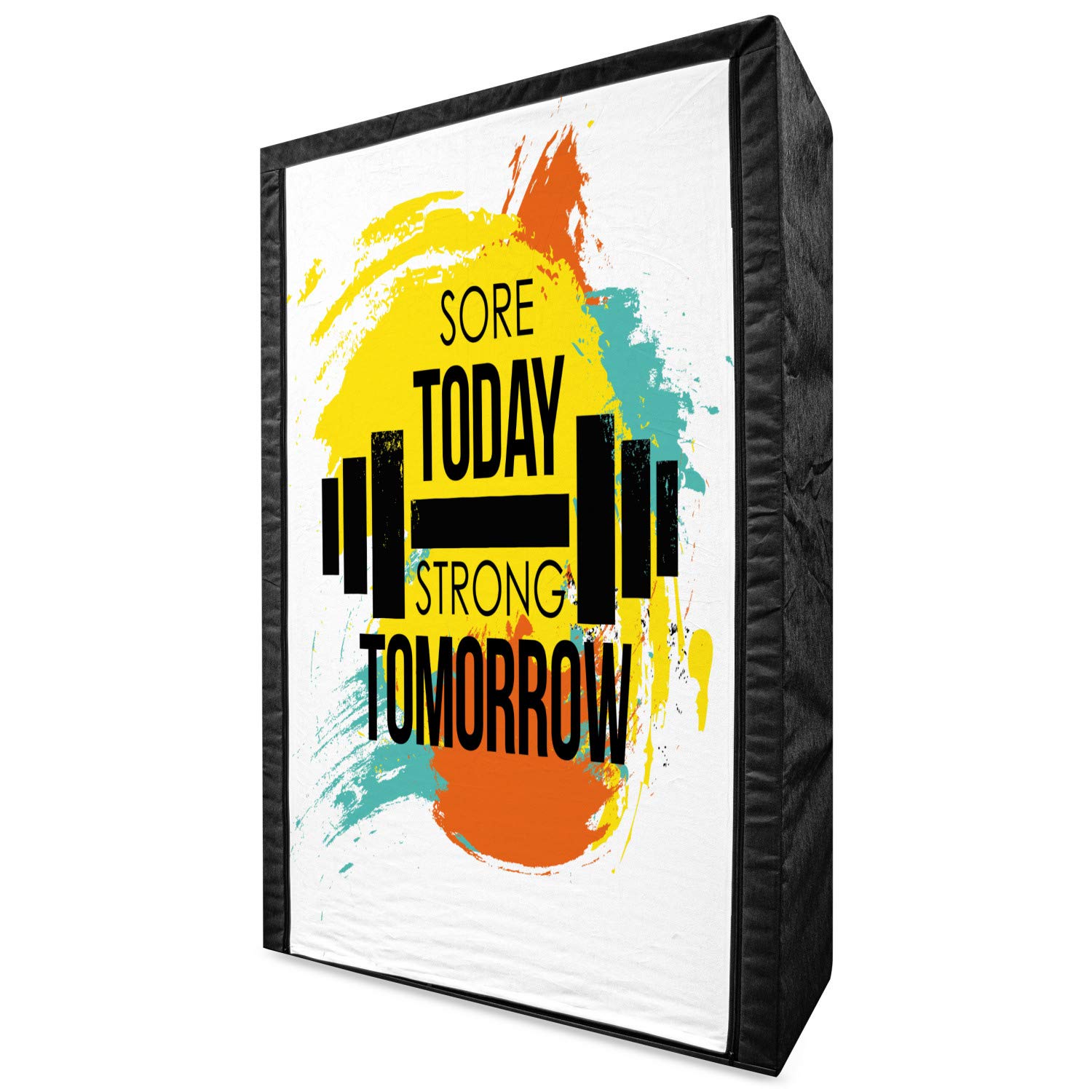 Ambesonne Portable Fabric Wardrobe - 42.5