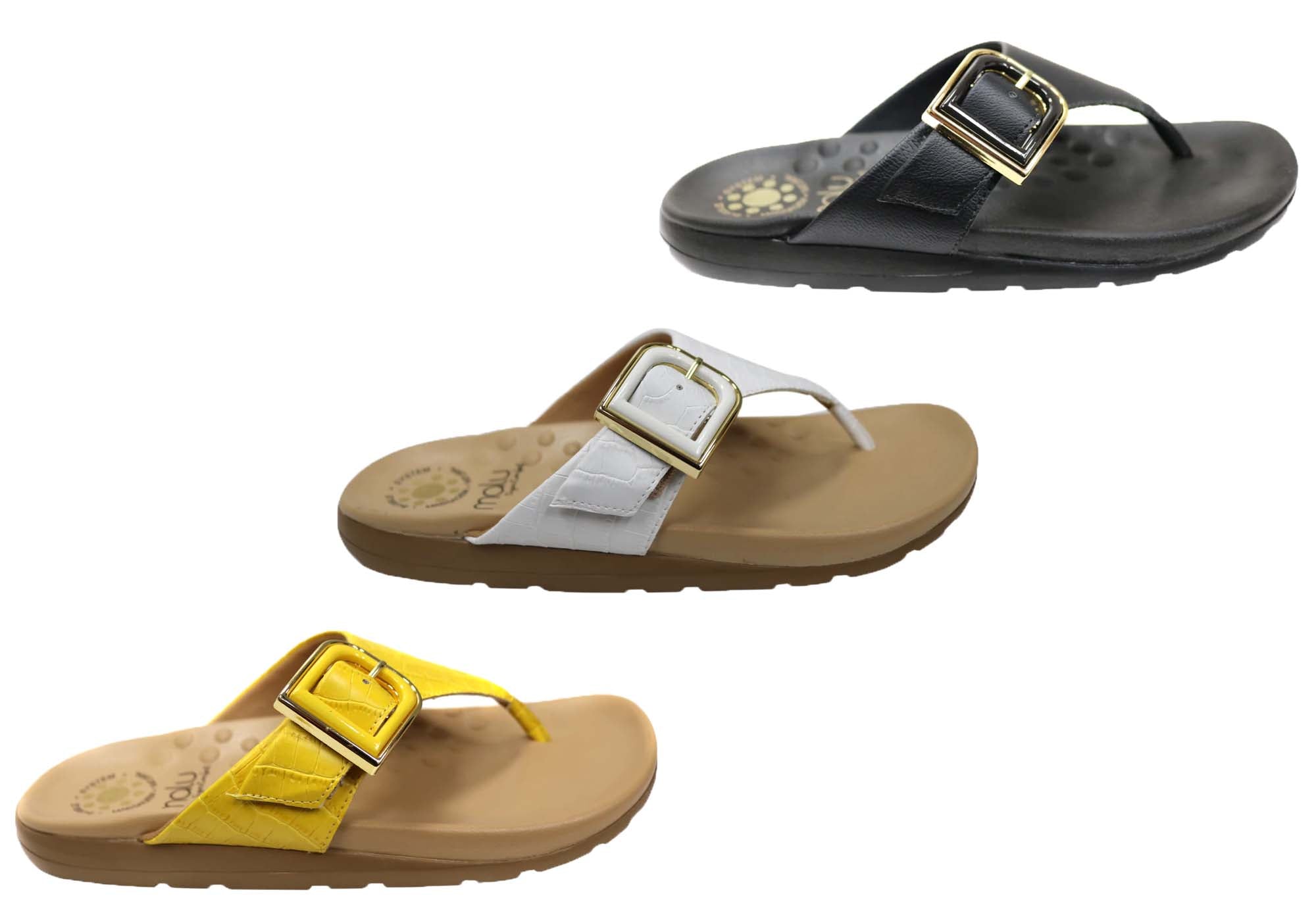 Super Comfortable Malu Vaniya Women's Thong Sandals - Handmade in Brazil - Perfect for Beach, Pool & Summer Outfits