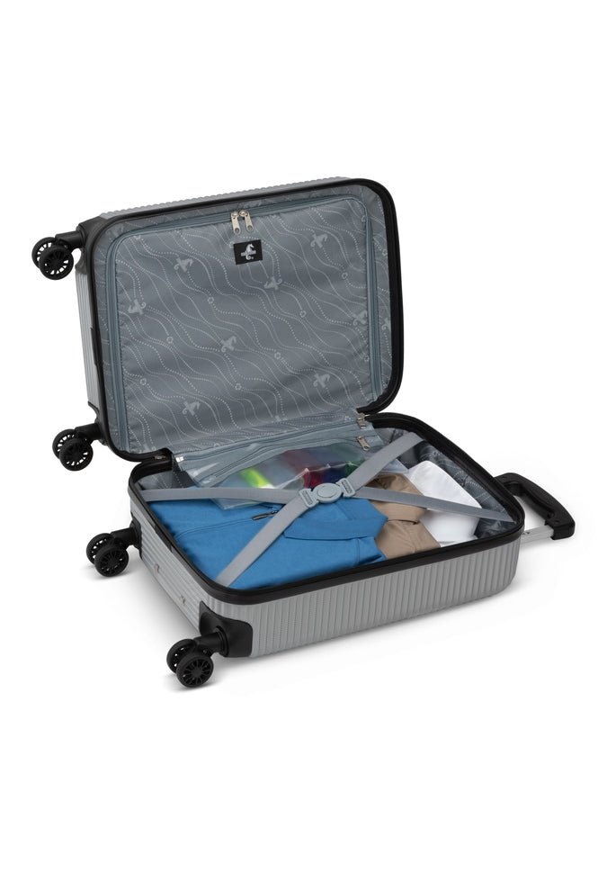 Atlantic Tribute II Carry On Hardside Luggage - Lightweight Spinner Suitcase with 360° Wheels for Air Travel, Business Trips & Weekend Getaways