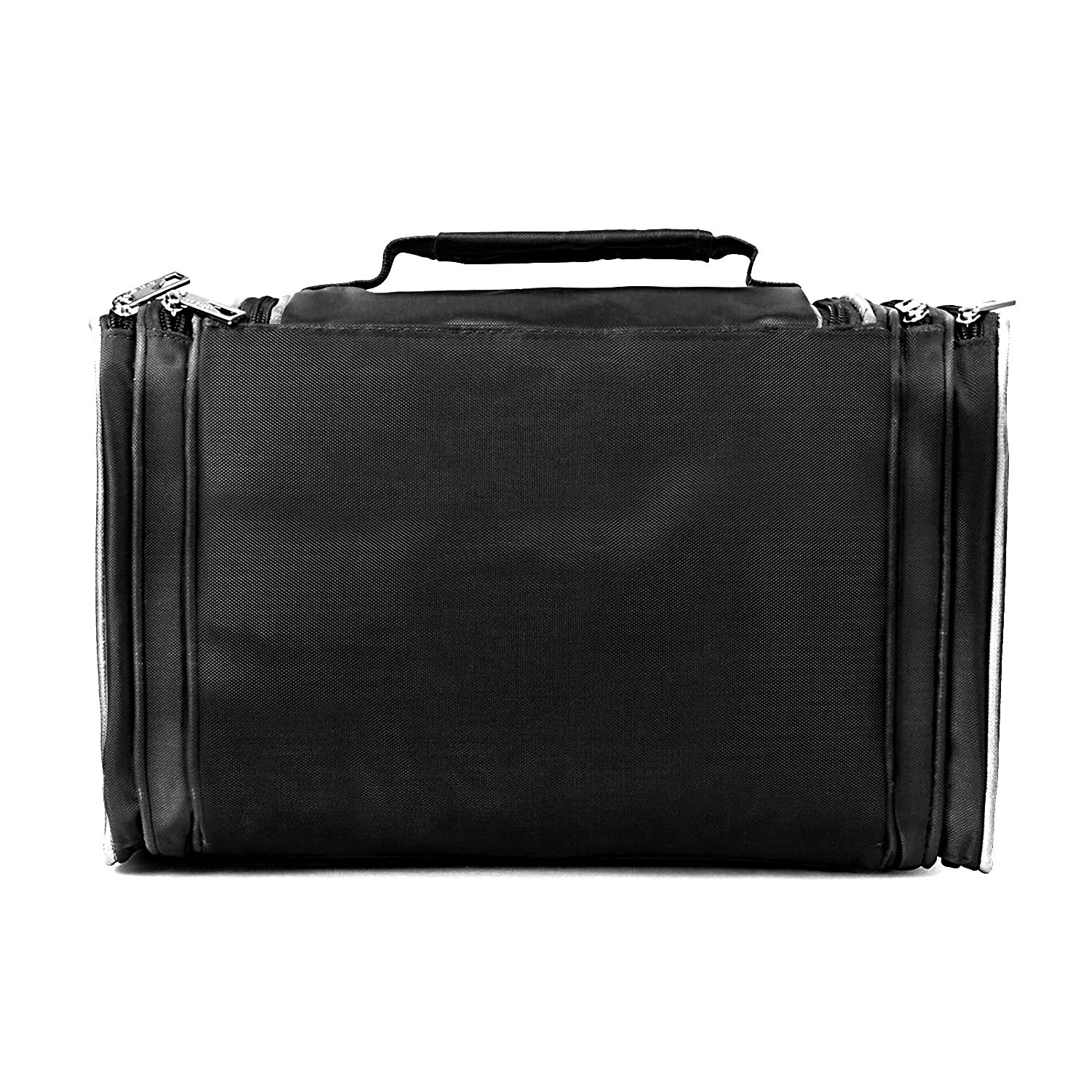 Lavievert Hanging Toiletry Bag for Travel - Waterproof Makeup Organizer & Cosmetic Storage Pouch - Portable Bathroom Essentials Bag for Business Trips, Vacation, Gym & Home Use (Black)