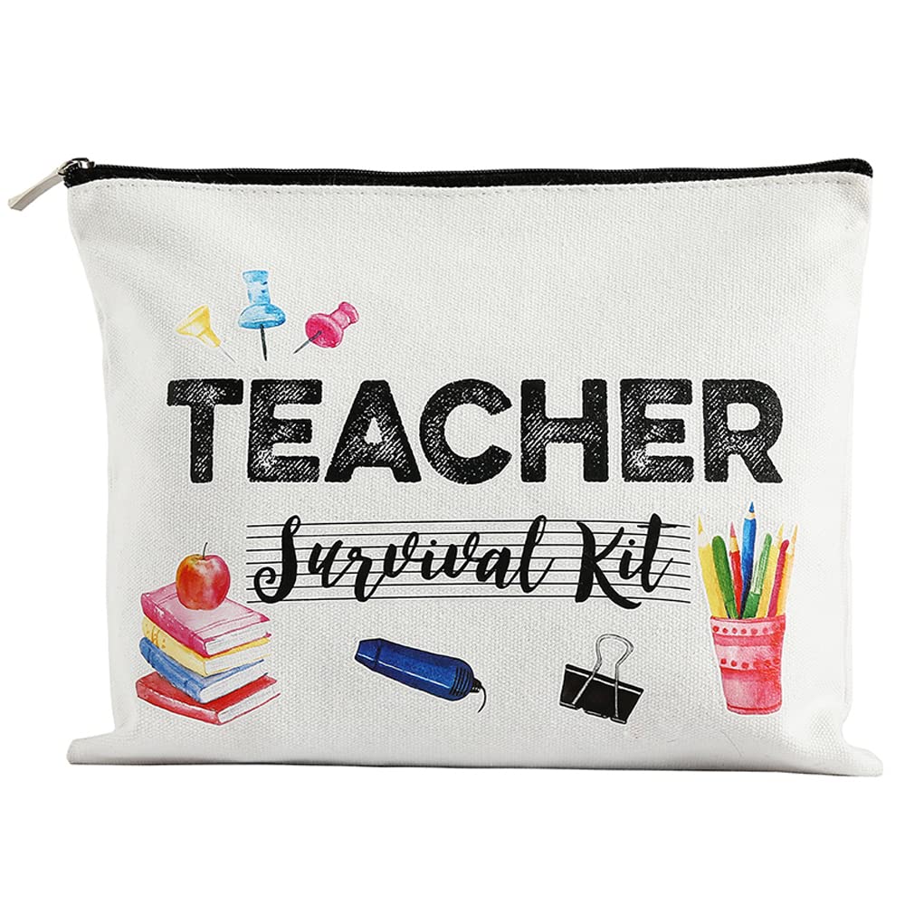 Best Music Teacher Gifts - Classroom Survival Kit & Supplies for Women | Thoughtful Teacher Appreciation Present for School, Office, or Retirement