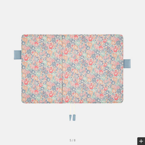 Hobonichi Techo 2025 Liberty Fabrics Planner Cover - Michelle A5 Cousin Size (Cover Only) | Perfect for Journaling, Planning & Organizing | Stylish & Durable Daily Use