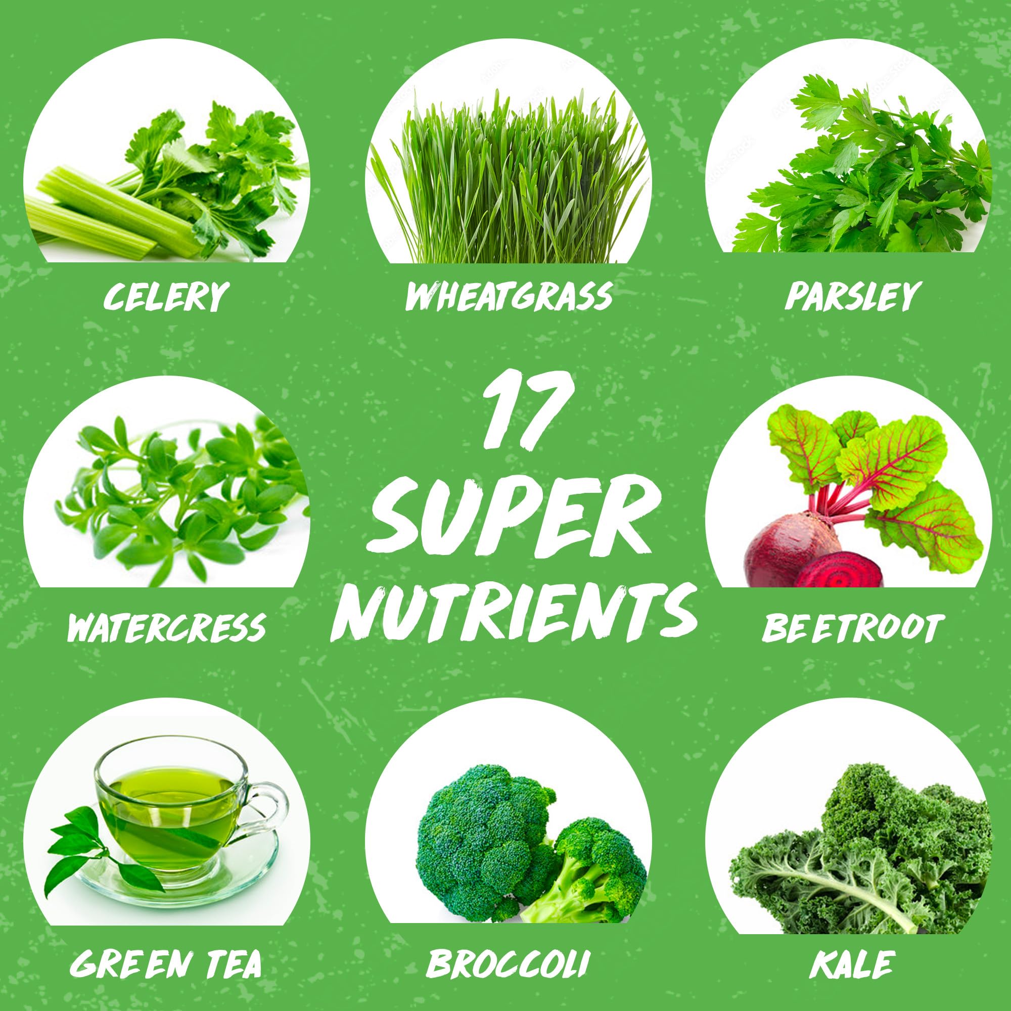 Critical Greens Unflavored Superfood Powder 150g - Organic Greens Supplement for Detox, Energy & Immunity Boost - Perfect for Smoothies, Juices & Healthy Lifestyle