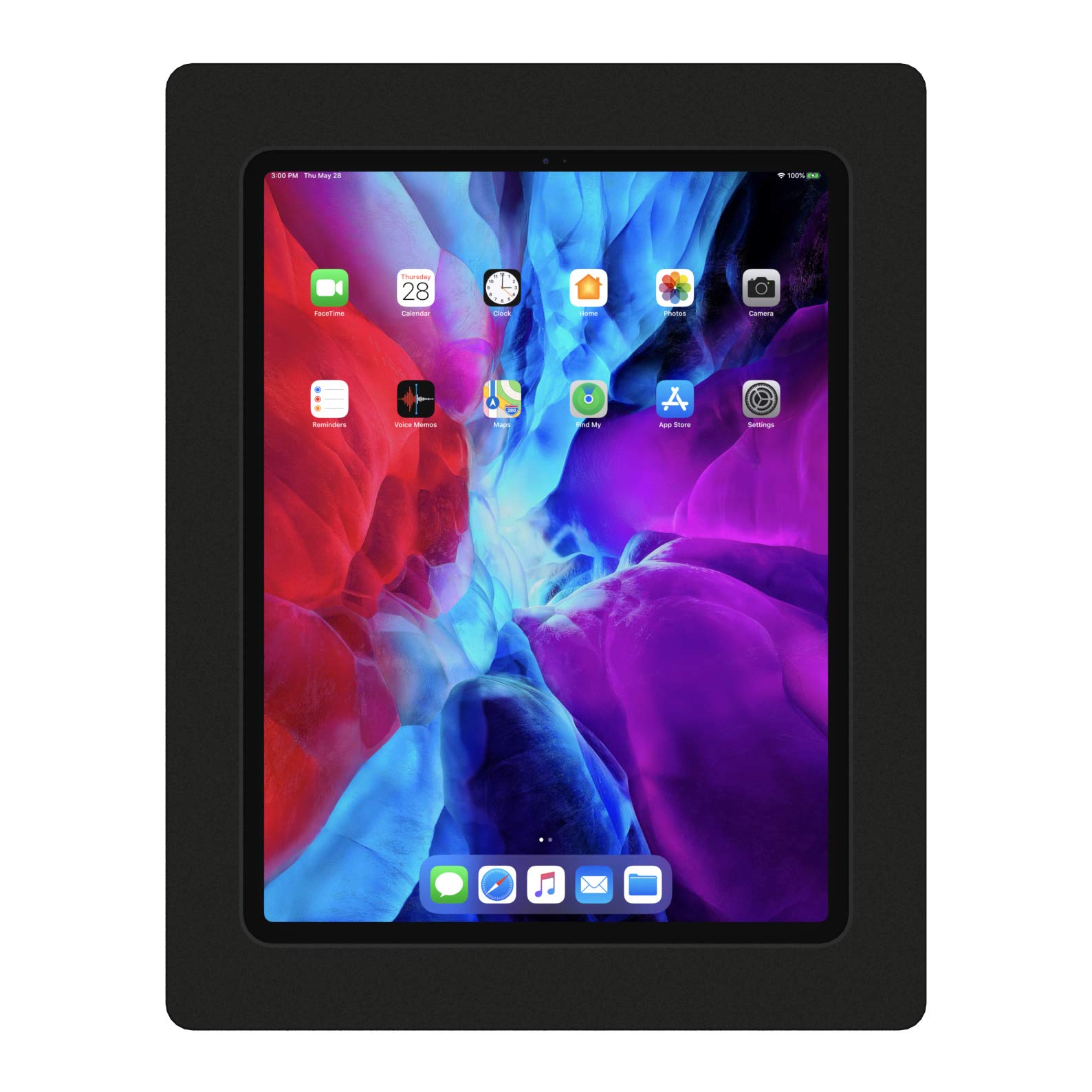 VidaMount Black Exposed Rear Camera VESA Mount Enclosure for iPad Air 13