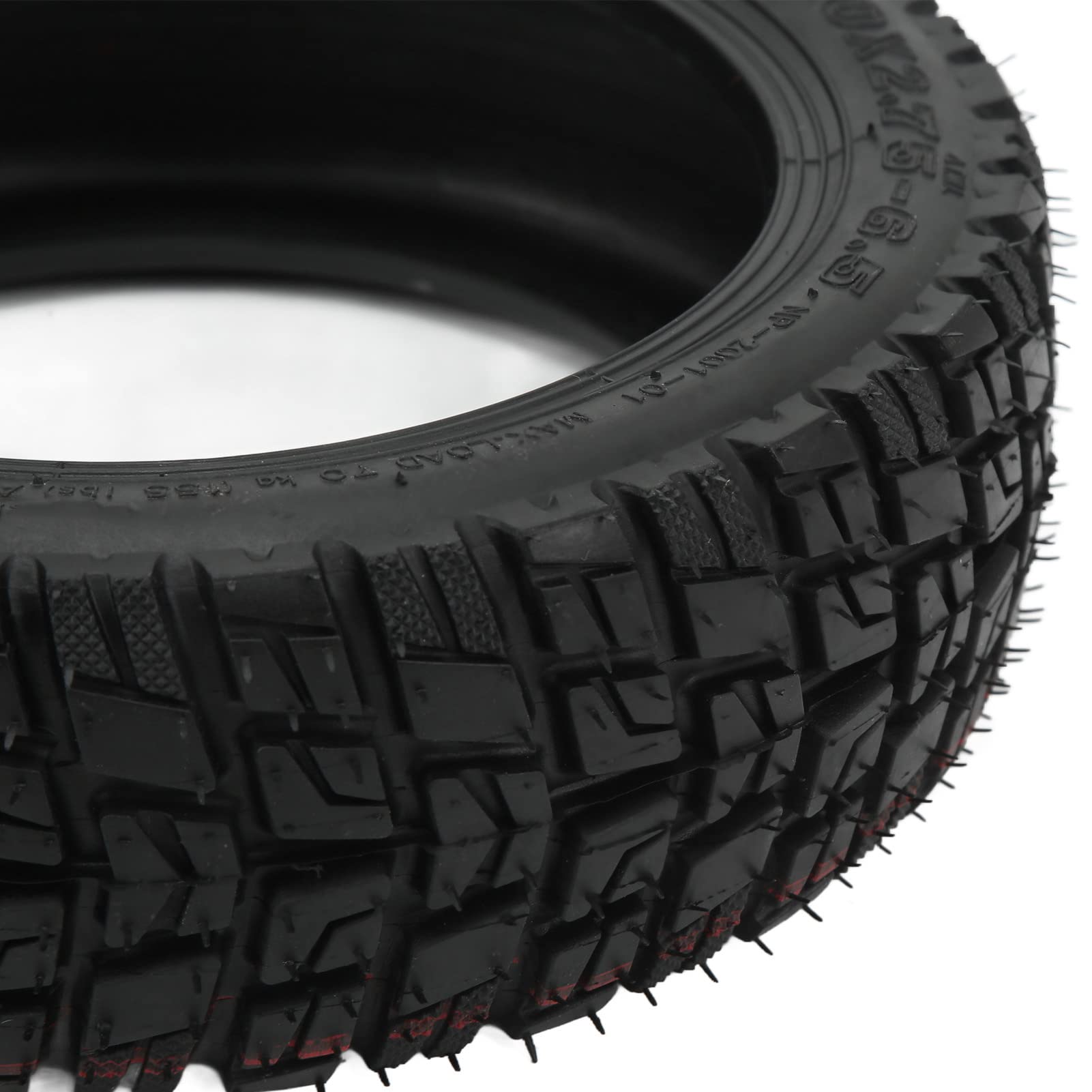 10 Inch Electric Scooter Solid Tire - 10x2.75-6.5 Anti-Skid Rubber Replacement Tire for Speedway 5 & Dualtron Scooters - Perfect for Urban Commuting & Off-Road Adventures