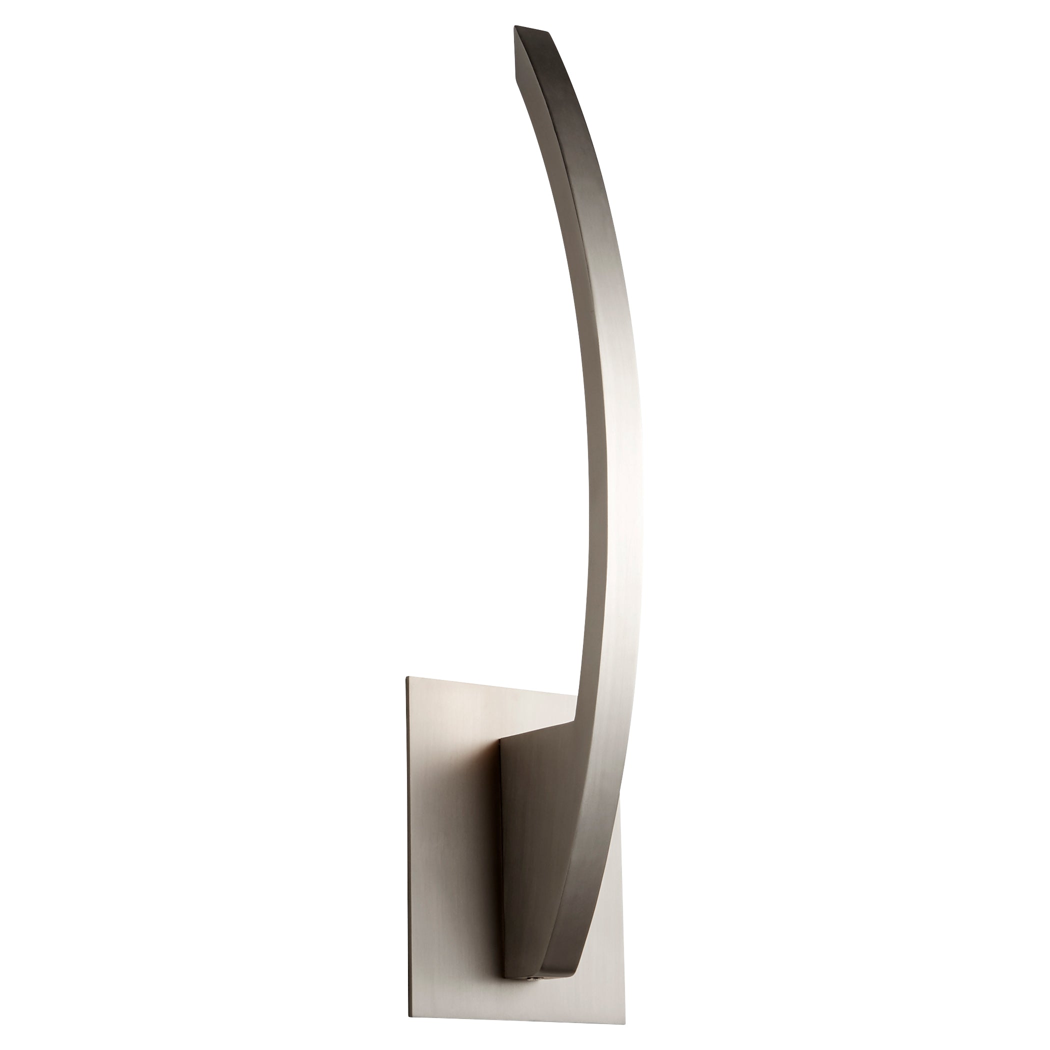 Oxygen Bolo 3 553 24 Sconces in Satin Nickel - Modern Wall Lighting Fixtures for Living Room, Bedroom & Hallway Decor