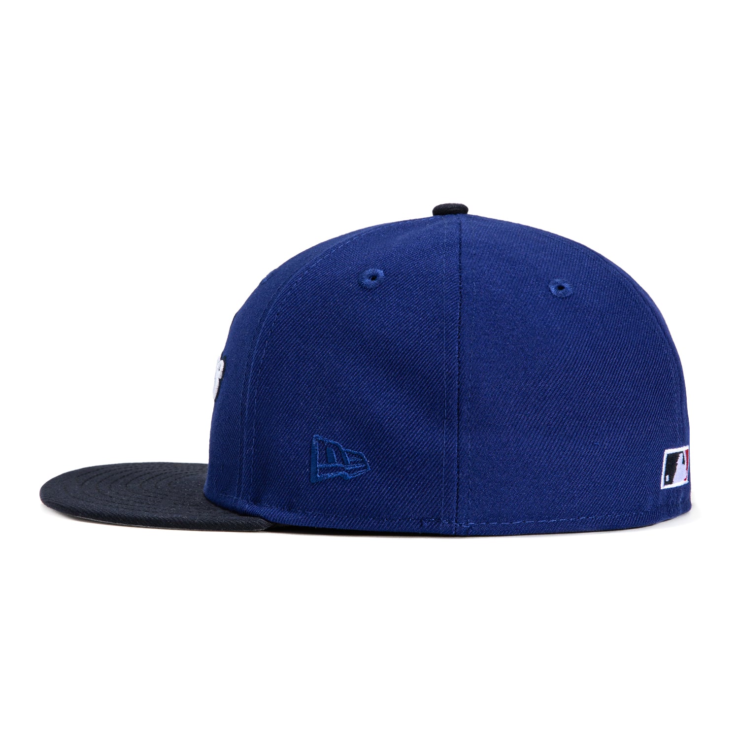 New Era 59Fifty New York Yankees 75th Anniversary Baseball Cap with Stadium Patch - Royal Navy Blue - Official MLB Licensed Hat for Yankees Fans, Streetwear & Sports Events