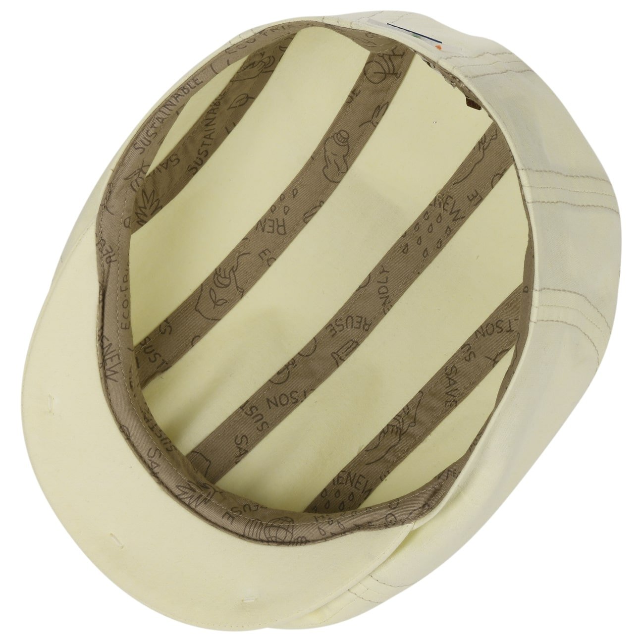 Stetson Organic Cotton Sustainable Flat Cap - Eco-Friendly Men's Hat for Casual Wear, Outdoor Activities & Fashion
