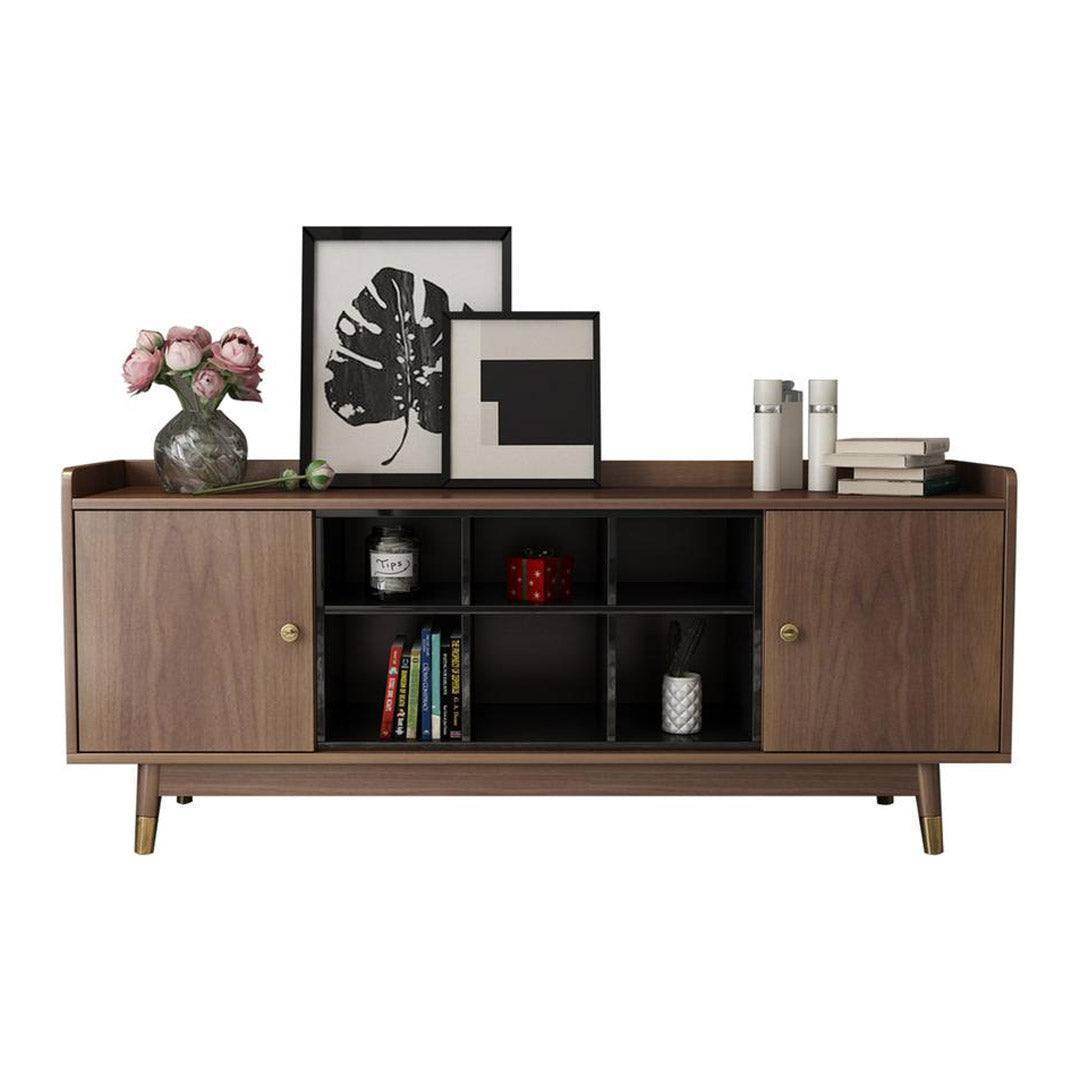 Modern Maxine 160cm Wooden TV Stand with Storage - Stylish Entertainment Center for Living Room, Bedroom & Home Theater