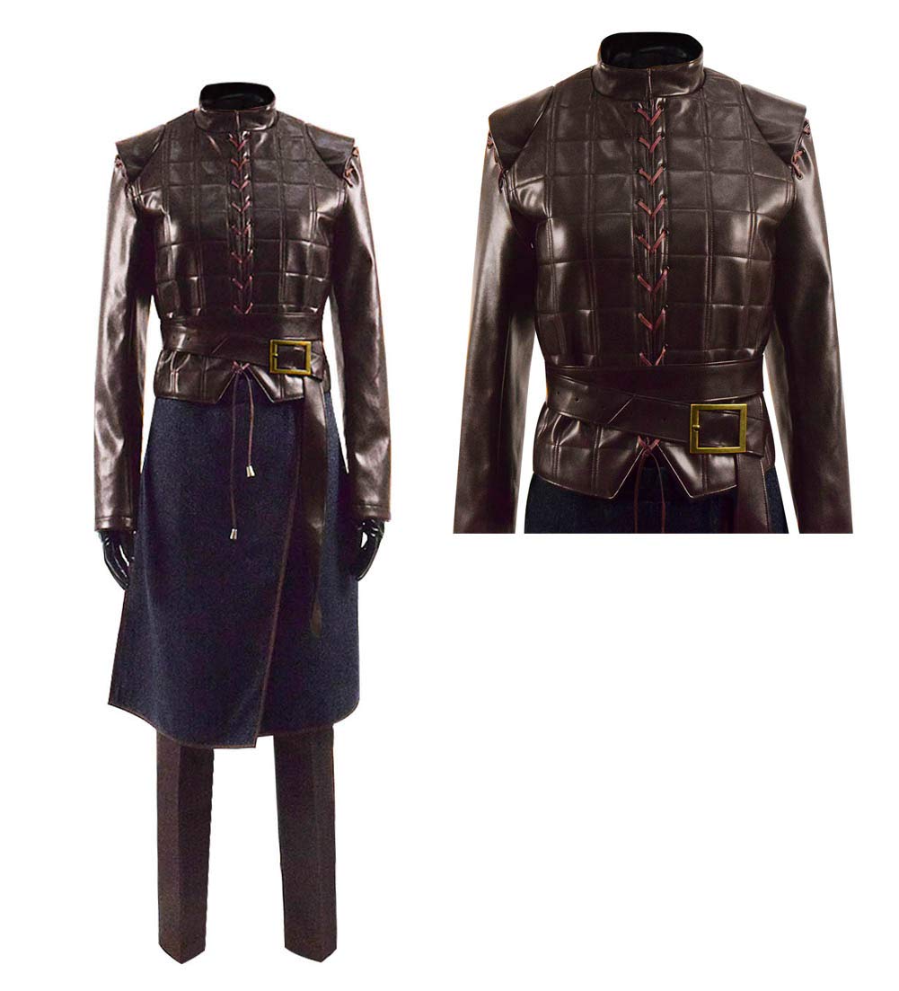 Arya Cosplay Costume for Women - Medieval Training Battle Outfit for Halloween, LARP, Comic Con & Cosplay Events | Game of Thrones Inspired Warrior Costume