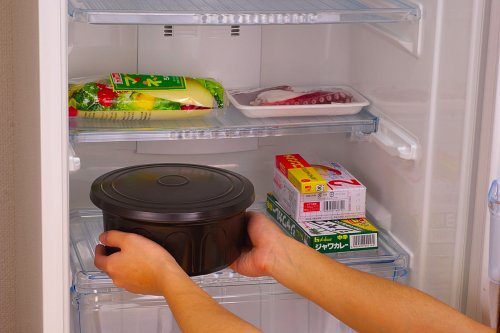 Premium Ceramic Rice Storage Container - 3 Cup Capacity (A-22018) | Airtight & Microwave Safe for Freshness | Perfect for Meal Prep, Leftovers & Kitchen Organization