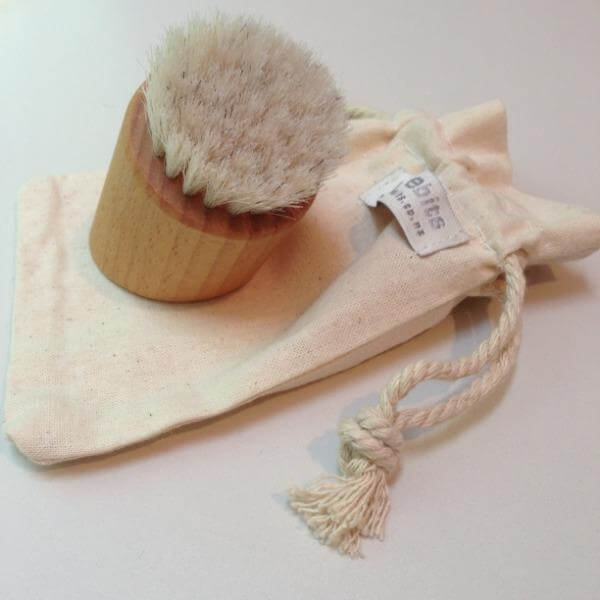 Best Natural Face Brush for Exfoliating & Cleansing - Organic Bristles for Glowing Skin - Perfect for Daily Skincare & Spa Routine