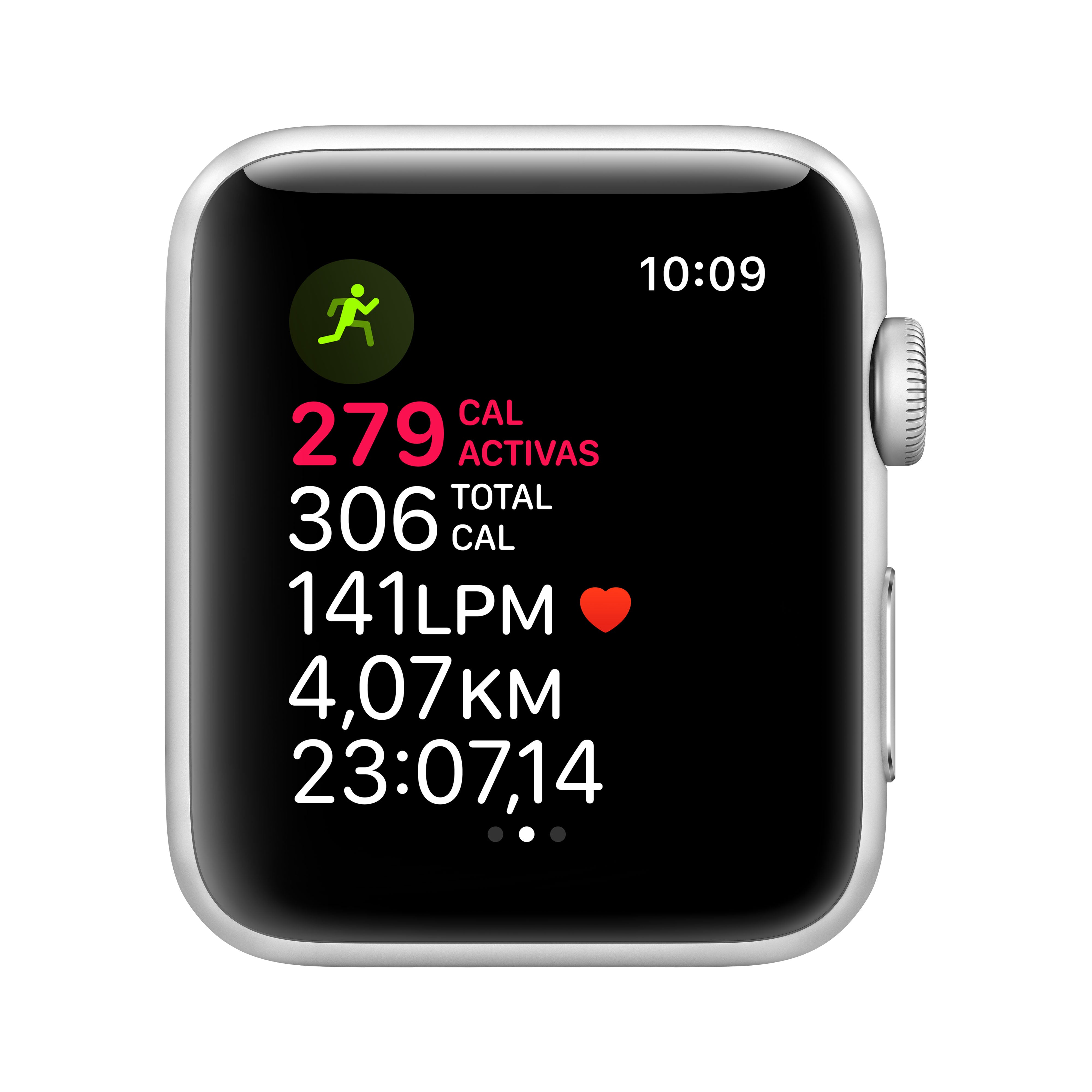 Apple Watch Series 3 (GPS) 42mm Aluminum Case with White Sport Band - Smartwatch for Fitness Tracking & iPhone Connectivity - Perfect for Running, Swimming & Daily Use