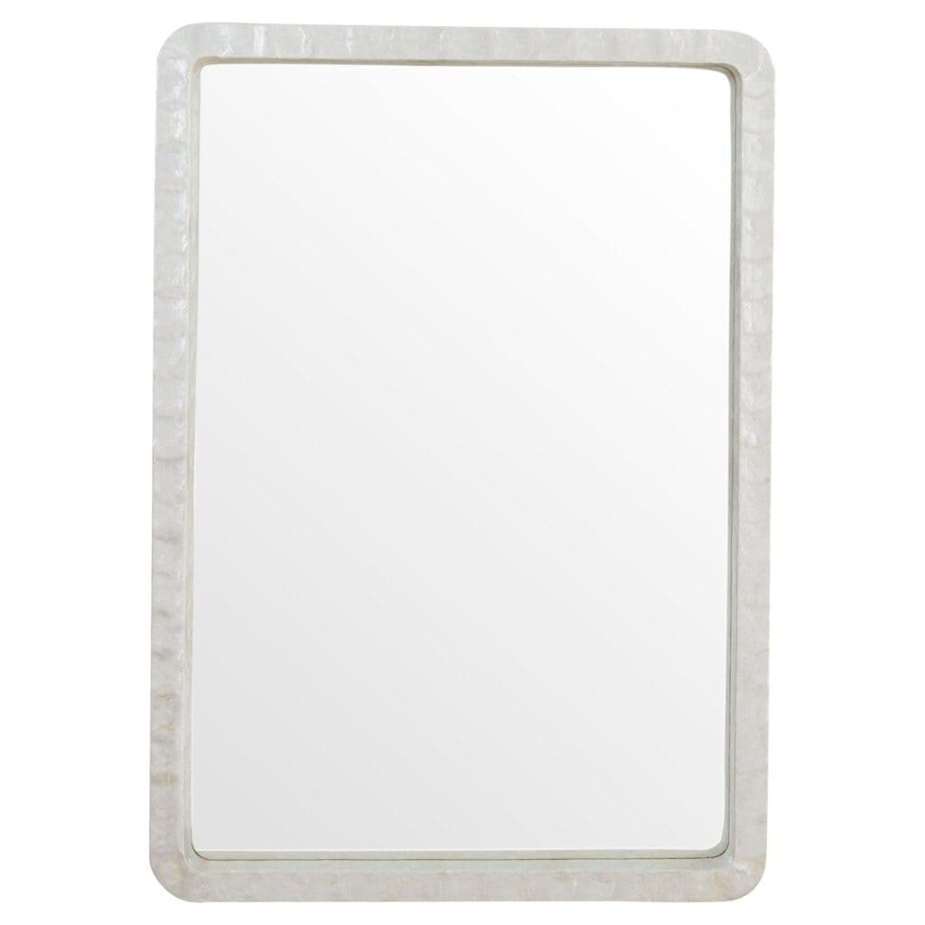 Cyan Design 11572 Triton Mirror - White Wall Mirror for Bathroom, Bedroom & Living Room Decor | Elegant & Modern Home Accent