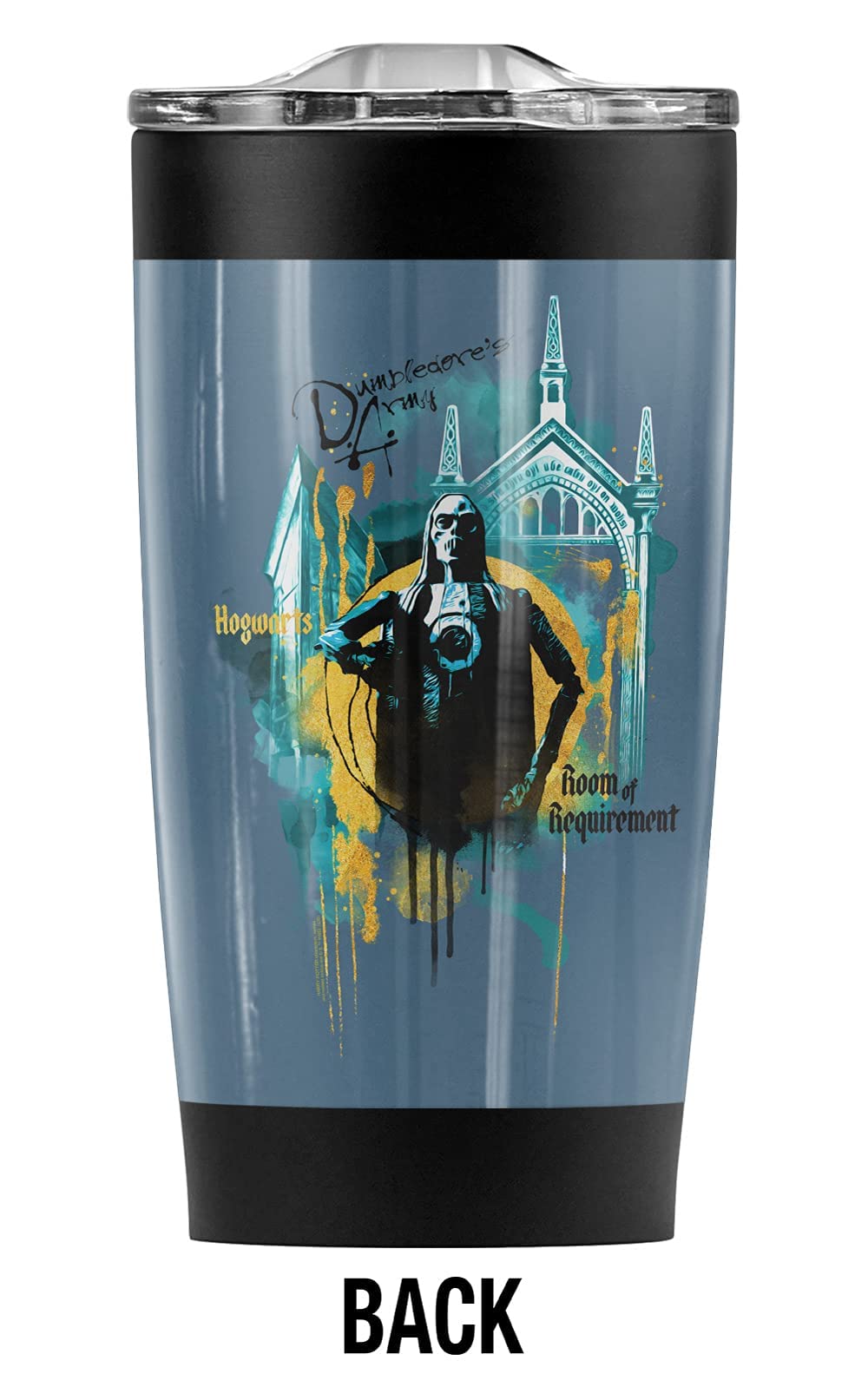 Harry Potter Room of Requirement Stainless Steel Tumbler 20oz - Vacuum Insulated Travel Mug with Leakproof Lid for Coffee, Tea & Cold Drinks | Perfect for Office, Commuting & Outdoor Adventures