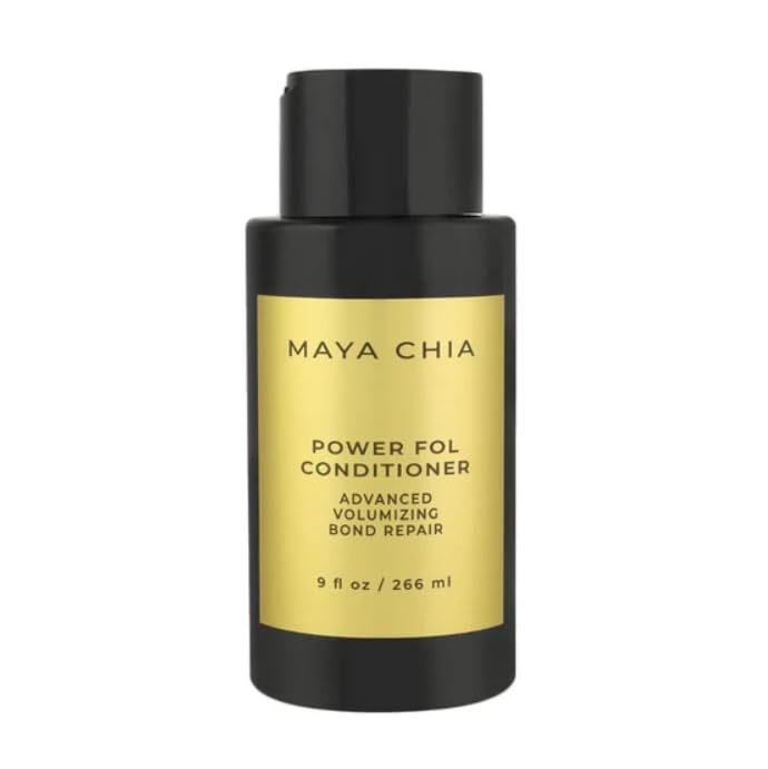 Maya Chia Power Fol Conditioner - Hydrating & Strengthening Hair Treatment with Supercritical Chia Seed Oil | Perfect for Dry, Damaged & Color-Treated Hair at Home or Salon