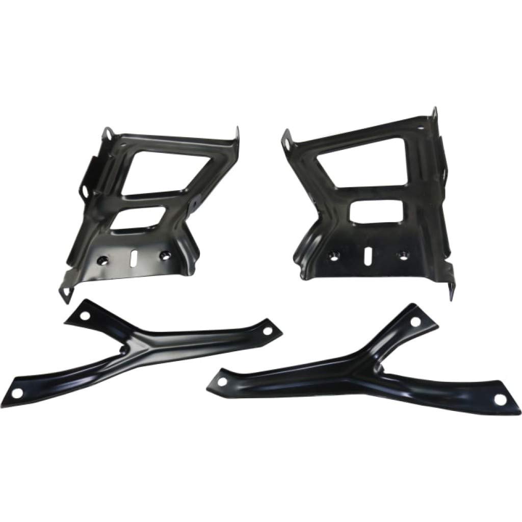 Dodge Ram 2500/3500 Bumper Mounting Bracket Set (2010) - Passenger & Driver Side Rear - Fits All Cab Types - OEM CH1165104 & 68049744AA - Perfect for Truck Repair & Off-Road Upgrades
