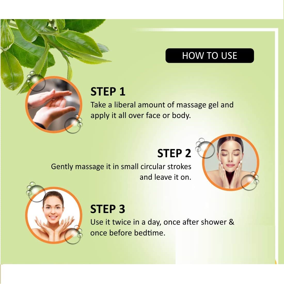 Luster Gold Massage Gel for Face & Body - Brightens Skin, Hydrates & Nourishes Skin Cells for Radiant Glow - Daily Use Moisturizing Gel for Men & Women - 500ml - Perfect for Spa, Home Relaxation & Skincare Routine