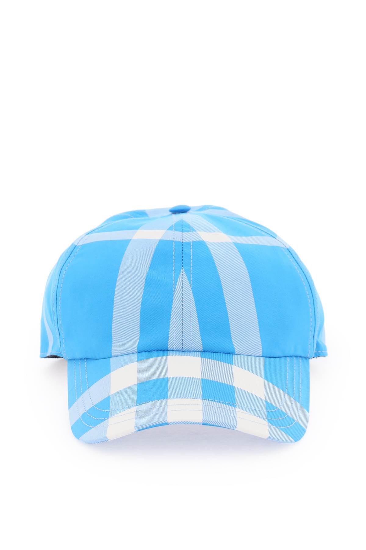 Burberry Tartan Baseball Cap for Men & Women - Classic Plaid Design, Adjustable Fit, Fashionable Unisex Hat for Outdoor, Travel & Casual Wear