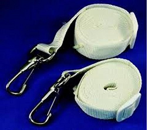 Marpac New Marine Boat Bimini Top Strap - Heavy Duty White Replacement Strap for Boats (Model 7-0030) - Perfect for Sun Protection & Water Sports